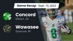 Recap: Concord  vs. Wawasee  2023