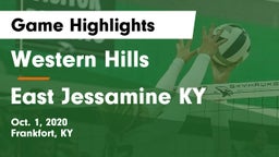Western Hills  vs East Jessamine  KY Game Highlights - Oct. 1, 2020