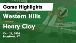Western Hills  vs Henry Clay Game Highlights - Oct. 26, 2020