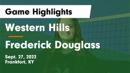 Western Hills  vs Frederick Douglass Game Highlights - Sept. 27, 2022