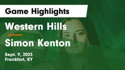 Western Hills  vs Simon Kenton  Game Highlights - Sept. 9, 2023