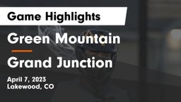 Green Mountain  vs Grand Junction  Game Highlights - April 7, 2023