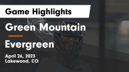 Green Mountain  vs Evergreen  Game Highlights - April 26, 2023