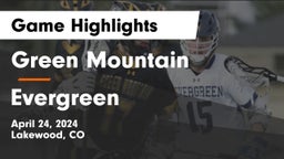 Green Mountain  vs Evergreen  Game Highlights - April 24, 2024