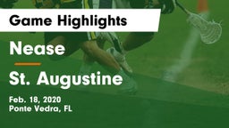 Nease  vs St. Augustine  Game Highlights - Feb. 18, 2020