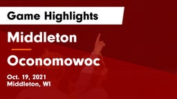 Middleton  vs Oconomowoc  Game Highlights - Oct. 19, 2021