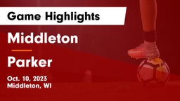 Middleton  vs Parker  Game Highlights - Oct. 10, 2023