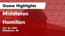 Middleton  vs Hamilton  Game Highlights - Oct. 26, 2023