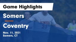 Somers  vs Coventry Game Highlights - Nov. 11, 2021