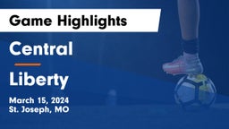Central  vs Liberty  Game Highlights - March 15, 2024