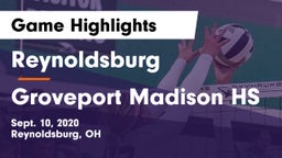 Reynoldsburg  vs Groveport Madison HS Game Highlights - Sept. 10, 2020
