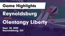 Reynoldsburg  vs Olentangy Liberty  Game Highlights - Sept. 28, 2020