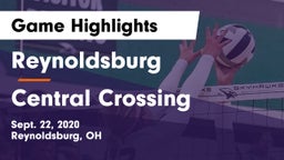 Reynoldsburg  vs Central Crossing  Game Highlights - Sept. 22, 2020