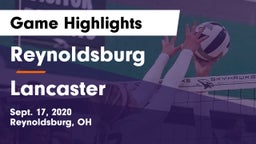 Reynoldsburg  vs Lancaster  Game Highlights - Sept. 17, 2020