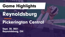 Reynoldsburg  vs Pickerington Central  Game Highlights - Sept. 30, 2021