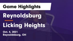 Reynoldsburg  vs Licking Heights  Game Highlights - Oct. 4, 2021