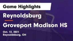 Reynoldsburg  vs Groveport Madison HS Game Highlights - Oct. 12, 2021