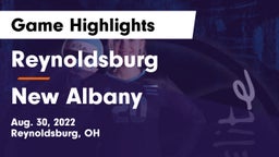 Reynoldsburg  vs New Albany  Game Highlights - Aug. 30, 2022