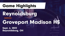 Reynoldsburg  vs Groveport Madison HS Game Highlights - Sept. 6, 2022