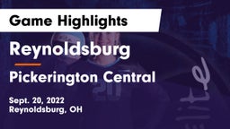 Reynoldsburg  vs Pickerington Central  Game Highlights - Sept. 20, 2022