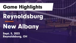 Reynoldsburg  vs New Albany  Game Highlights - Sept. 5, 2023