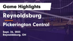 Reynoldsburg  vs Pickerington Central  Game Highlights - Sept. 26, 2023