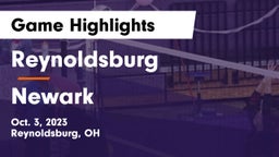 Reynoldsburg  vs Newark  Game Highlights - Oct. 3, 2023