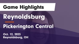 Reynoldsburg  vs Pickerington Central  Game Highlights - Oct. 12, 2023
