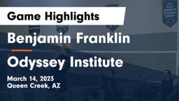Benjamin Franklin  vs Odyssey Institute  Game Highlights - March 14, 2023