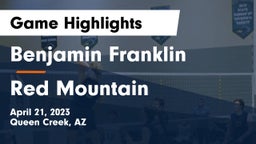 Benjamin Franklin  vs Red Mountain Game Highlights - April 21, 2023