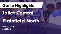 Joliet Central  vs Plainfield North  Game Highlights - Dec 2, 2016