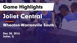 Joliet Central  vs Wheaton-Warrenville South  Game Highlights - Dec 30, 2016