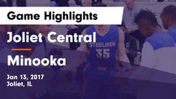 Joliet Central  vs Minooka  Game Highlights - Jan 13, 2017