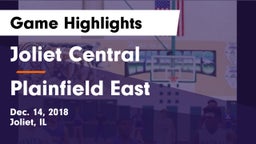 Joliet Central  vs Plainfield East  Game Highlights - Dec. 14, 2018