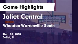 Joliet Central  vs Wheaton-Warrenville South  Game Highlights - Dec. 28, 2018