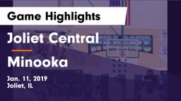 Joliet Central  vs Minooka  Game Highlights - Jan. 11, 2019