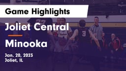 Joliet Central  vs Minooka  Game Highlights - Jan. 20, 2023