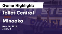 Joliet Central  vs Minooka  Game Highlights - Nov. 20, 2023