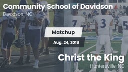 Matchup: Comm School Davidson vs. Christ the King 2018