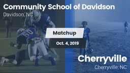 Matchup: Comm School Davidson vs. Cherryville  2019