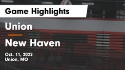 Union  vs New Haven  Game Highlights - Oct. 11, 2022