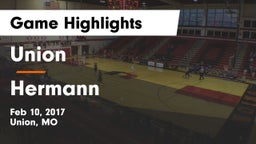 Union  vs Hermann  Game Highlights - Feb 10, 2017