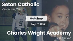 Matchup: Seton Catholic High vs. Charles Wright Academy  2018