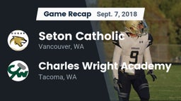 Recap: Seton Catholic  vs. Charles Wright Academy  2018