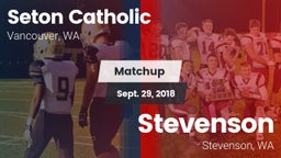 Matchup: Seton Catholic High vs. Stevenson  2018