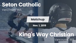 Matchup: Seton Catholic High vs. King's Way Christian  2019