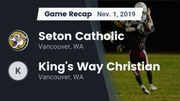 Recap: Seton Catholic  vs. King's Way Christian  2019