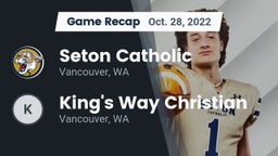 Recap: Seton Catholic  vs. King's Way Christian  2022