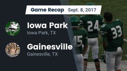 Recap: Iowa Park  vs. Gainesville  2017