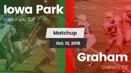 Matchup: Iowa Park High vs. Graham  2018